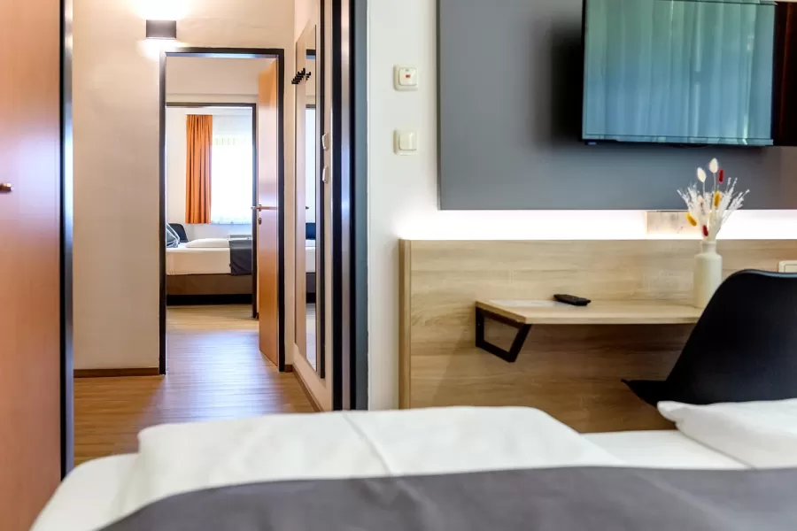 Krainz Vital & Familienhotel - Bad Loipersdorf: 2 Doppelzimmer mit Verbindungstür